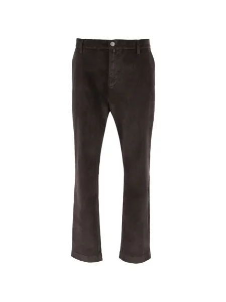 Pantaloni Jacob Cohën de catifea cord maro