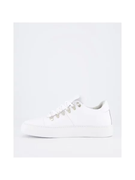Sneakersy Nubikk skórzane klasyczne białe