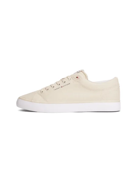 Sneakerși Tommy Hilfiger bej