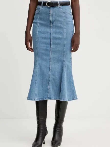 Jeans krilo Guess LIA mornarsko modra