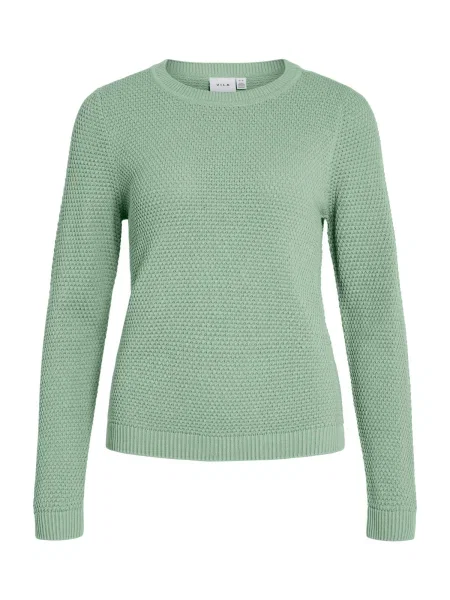 VILA Pulover VIDALO pastel verde