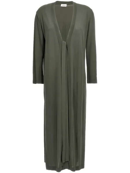 Cardigan P.a.r.o.s.h. cu decolteu în V verde