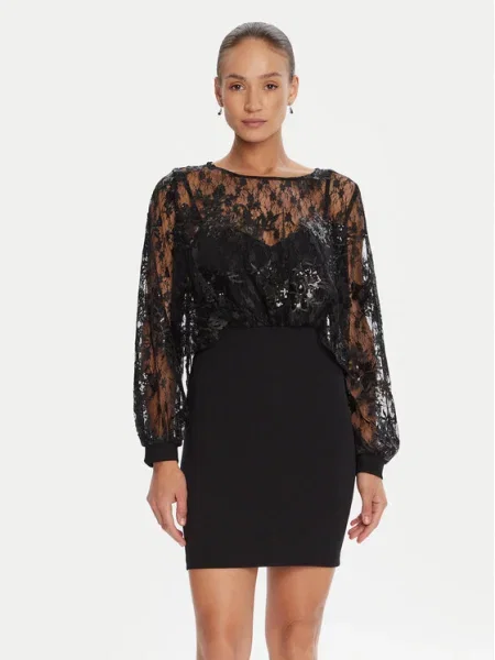 Rinascimento Rochie cocktail negru