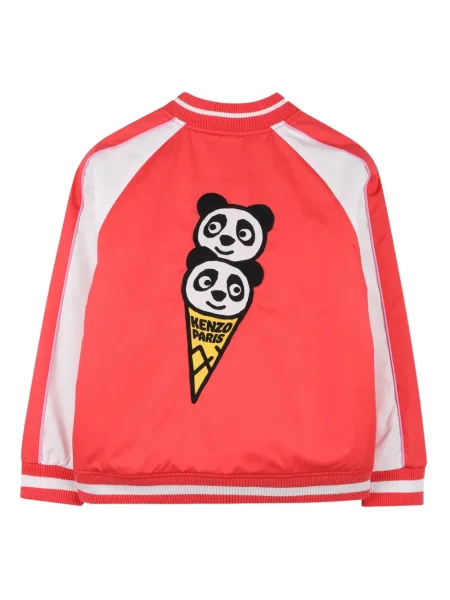 Dětska bomber bunda Kenzo červená