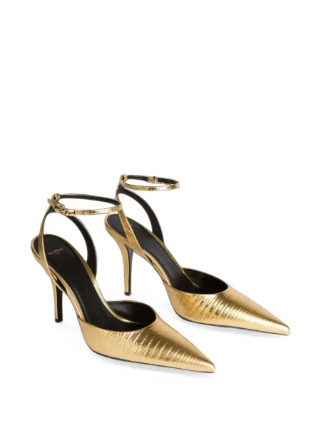 Bőr pántos körömcipő Balmain