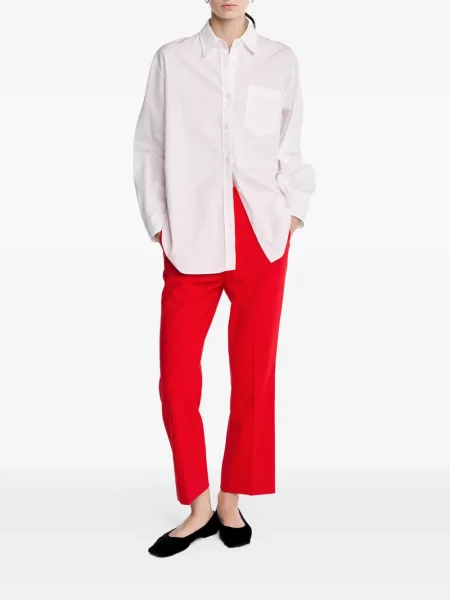 Pantaloni Maria Mcmanus alb