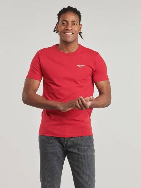 Kratak majica Pepe Jeans crvena