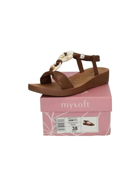 Sandale Mysoft smeđa