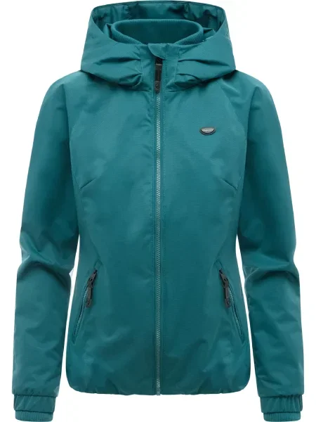 Ragwear Geacă funcțională Dizzie petrol verde