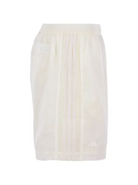 Τρέξιμο ριγέ σορτς Adidas καφέ