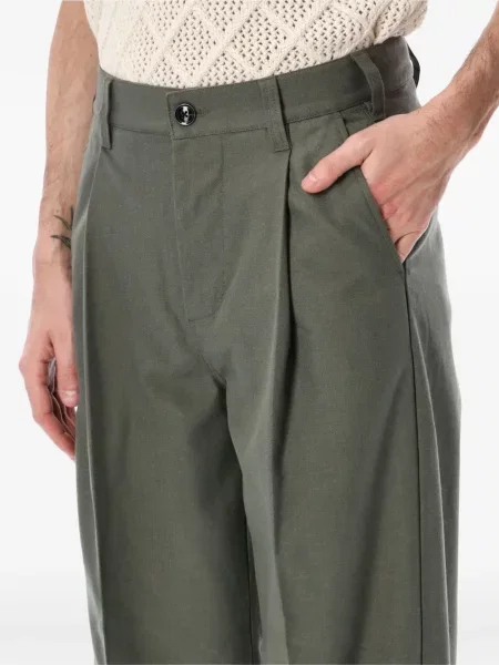 Kalhoty Obey zelené