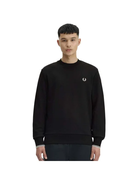 Fred Perry hanorac de barbati neted negru