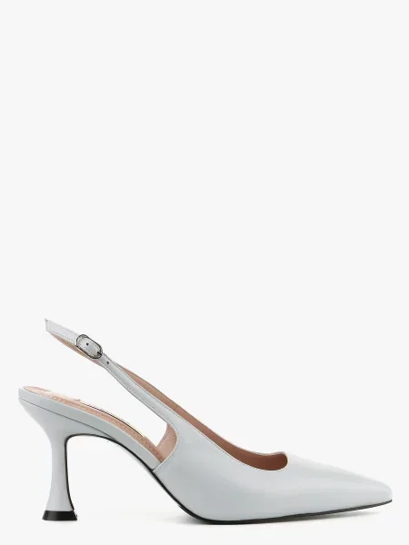 Шкіряні Туфлі-човники LeBERDES сірий