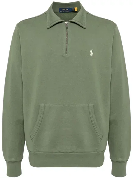 Prugasta mrežasta majica Polo Ralph Lauren plava