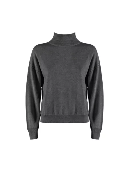 Sweter Nenette wełniany szary