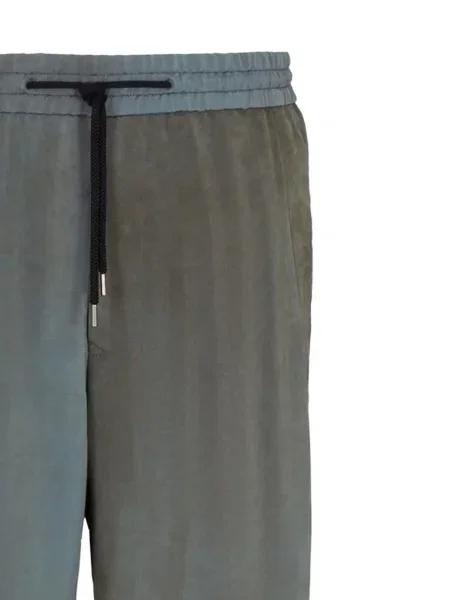Pantaloni Giorgio Armani cu cordon verde