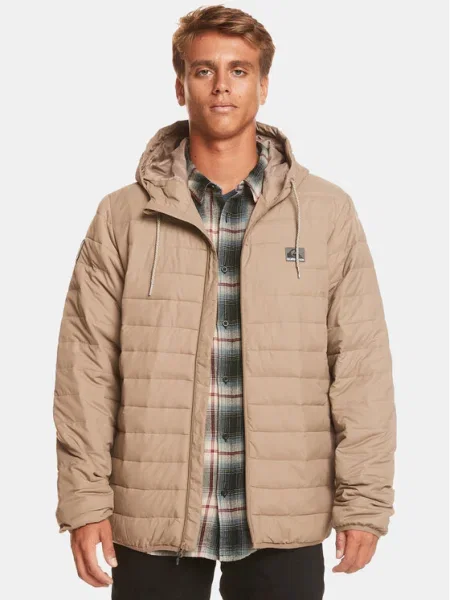 Quiksilver Geacă Scaly Hood Jckt bej
