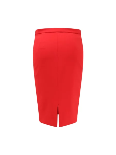 Spódnica midi Elisabetta Franchi czerwona