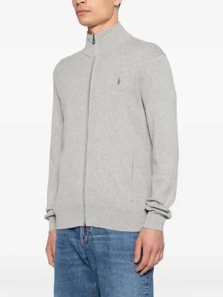Sneakerși Polo Ralph Lauren cu autograf cu glugă albastru