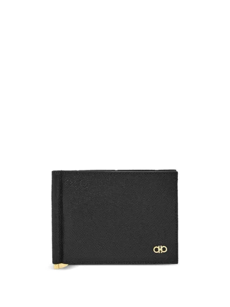 Portofel Ferragamo din piele negru