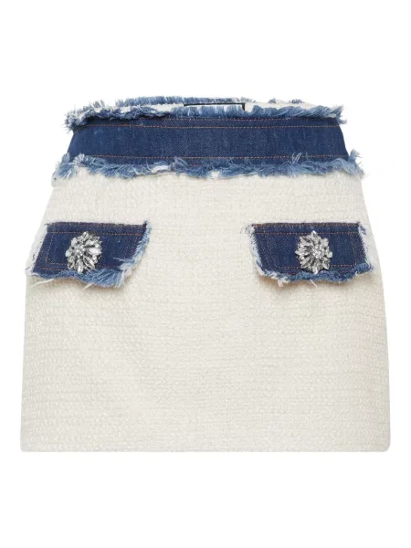 Spódnica mini Philipp Plein biała
