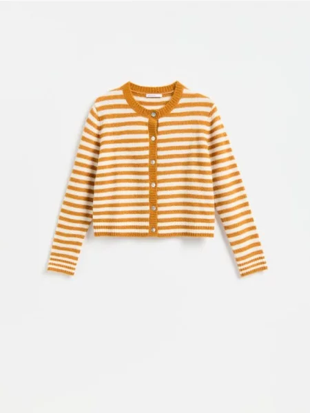 Reserved Cardigan cu amestec de lână multicolor