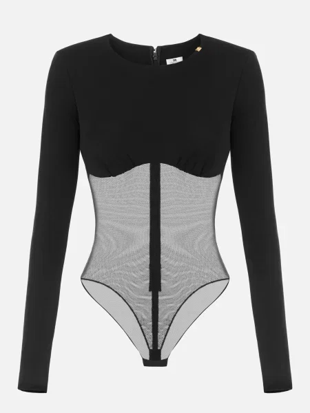 Боді Elisabetta Franchi чорне