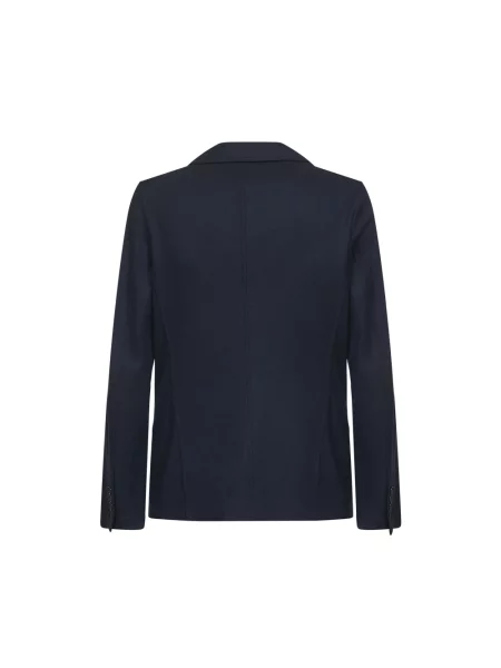 Marynarka Giorgio Armani z kaszmiru niebieska