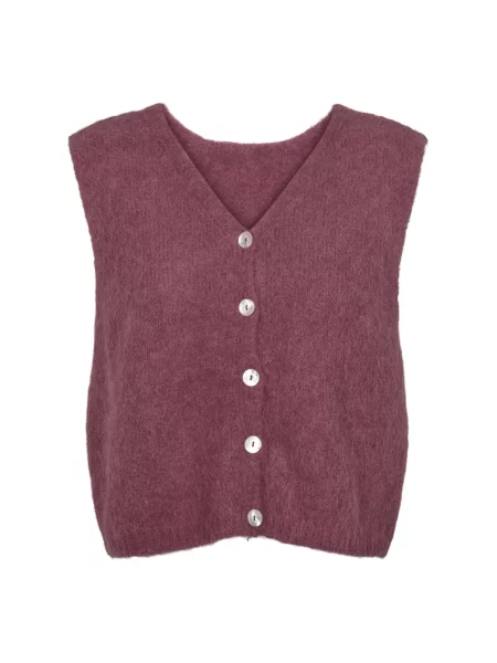 Sweter Americandreams wełniany czerwony