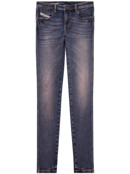 Blugi skinny Diesel BABHILA skinny fit albastru