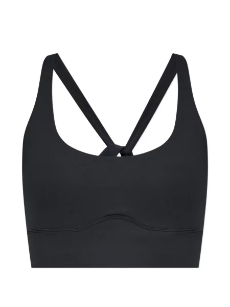 Sală de gimnastică top Rethinkit Studios cu bretele negru