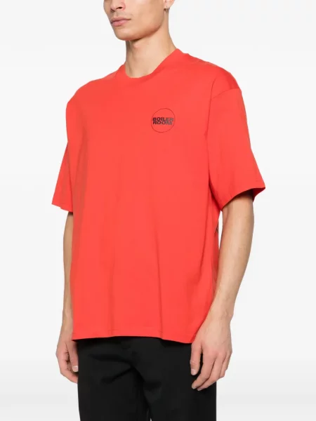 Tricou Boiler Room cu imagine roșu