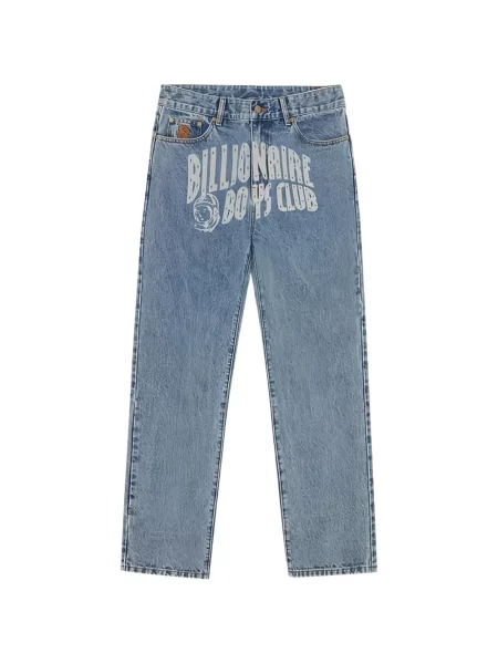 Jeansy straight leg dziecięce Billionaire Boys Club niebieskie