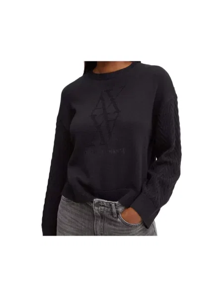 Sweter Armani Exchange czarny