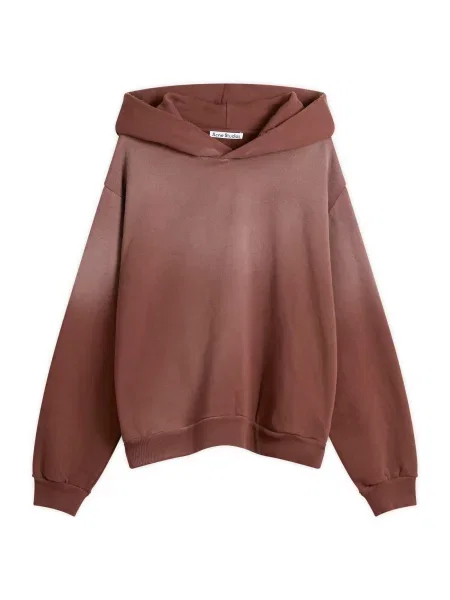 Bluza z kapturem Acne Studios brązowa