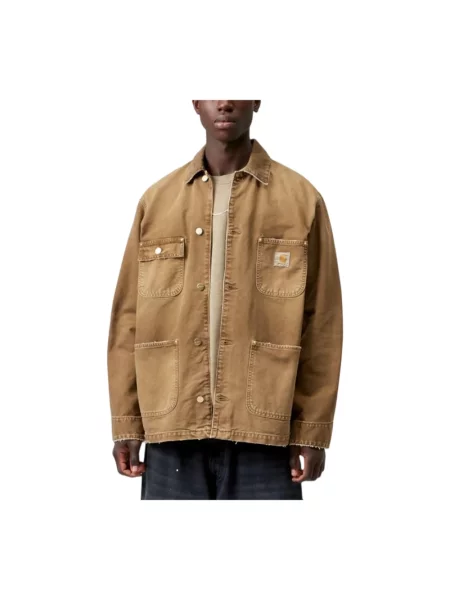 Kurtka Carhartt Wip brązowa