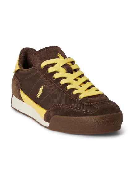 Sneakerși Polo Ralph Lauren galben