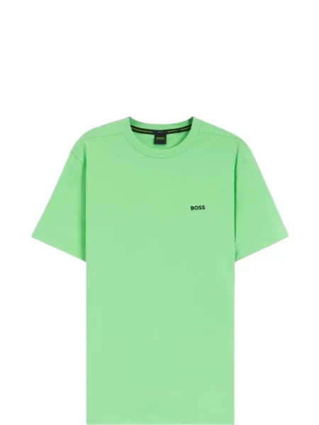 Tricou Boss cu imagine verde