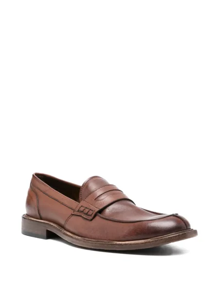 Pantofi loafer Franco Fedele din piele maro