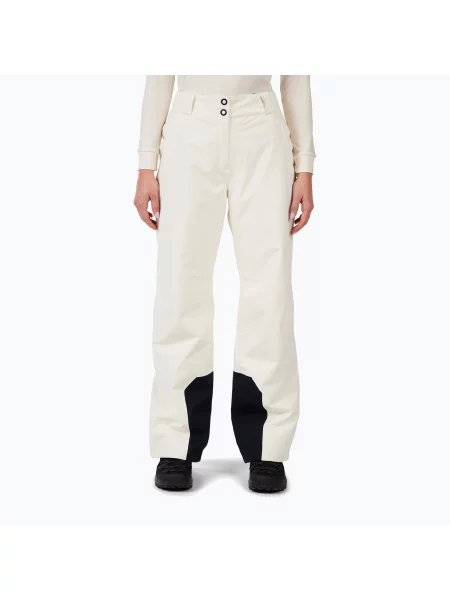 Pantaloni de schi pentru femei Rossignol Insulated nature white alb