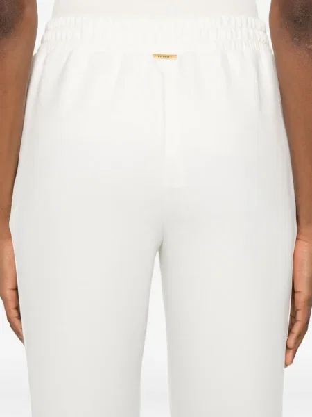 Pantaloni Twinset alb
