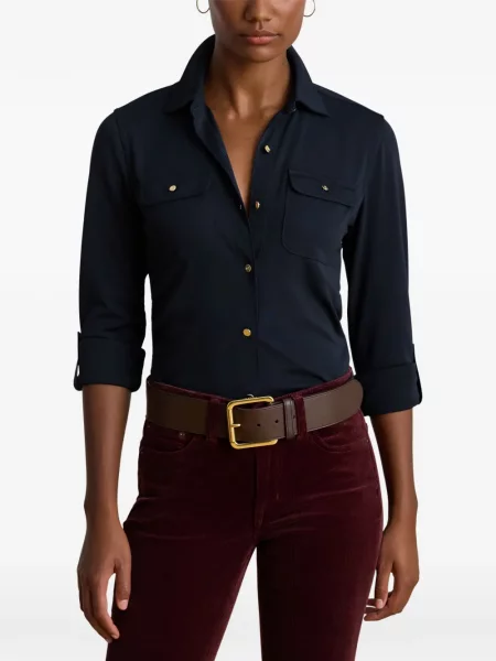 Cămașă Lauren Ralph Lauren albastru