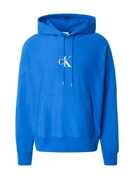 Geacă de blugi Calvin Klein Jeans alb