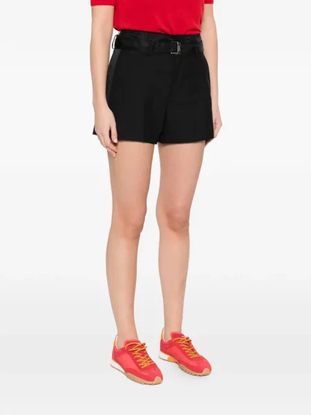 Pantaloni scurți Sacai negru