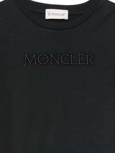 Gyerek póló Moncler Enfant fekete
