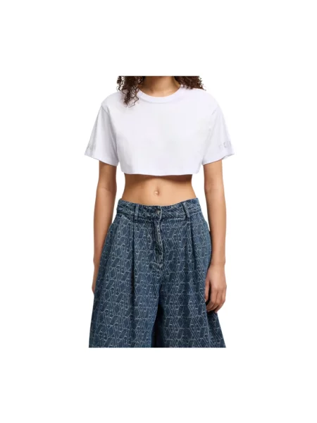 Koszulka Armani Exchange biała