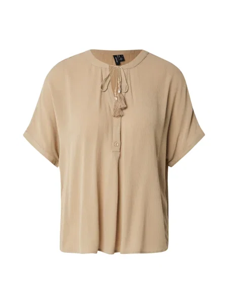 VERO MODA Bluză VMBENTE cămilă maro