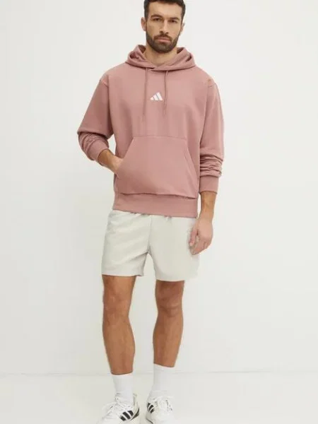 Spodenki adidas Essentials Small Logo Cargo Chelsea beżowe