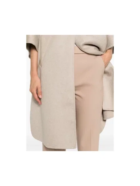 Spodnie Max Mara eleganckie beżowe