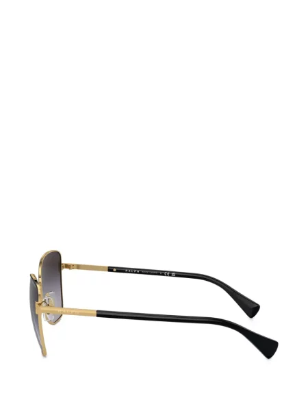 Ochelari de soare Polo Ralph Lauren cu imprimeu geometric negru